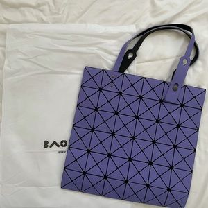 Issey miyake bi-color bag